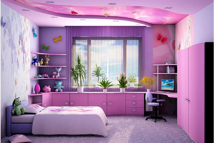 цветовая гамма детской комнаты