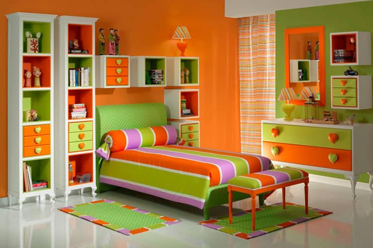 Какого цвета должна быть детская мебель