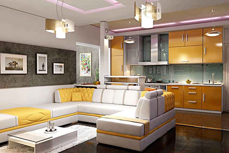 Как обустроить удобную кухню в квартире-студии: советы по дизайну + 125 идей в фото