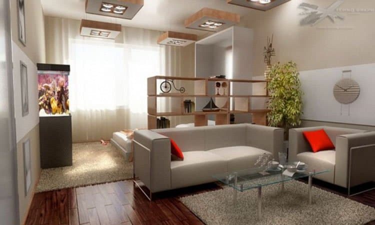 Дизайн-проекты для однокомнатных квартир площадью 30 кв.м.